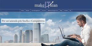 Home Page del sito Make IT Lean
