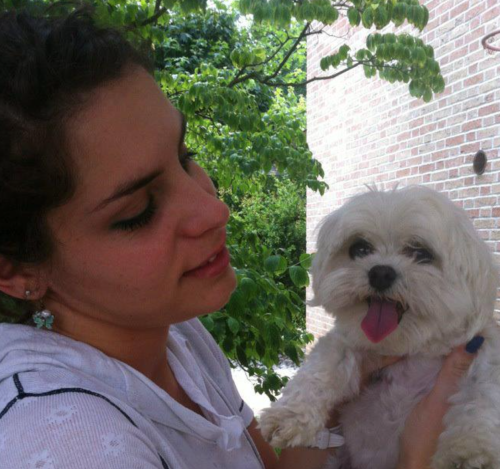 martina-con-cane