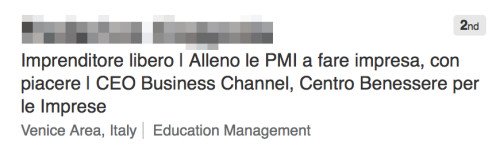 headline linkedin efficace
