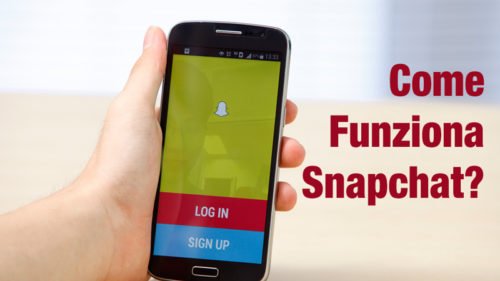 come funziona snapchat