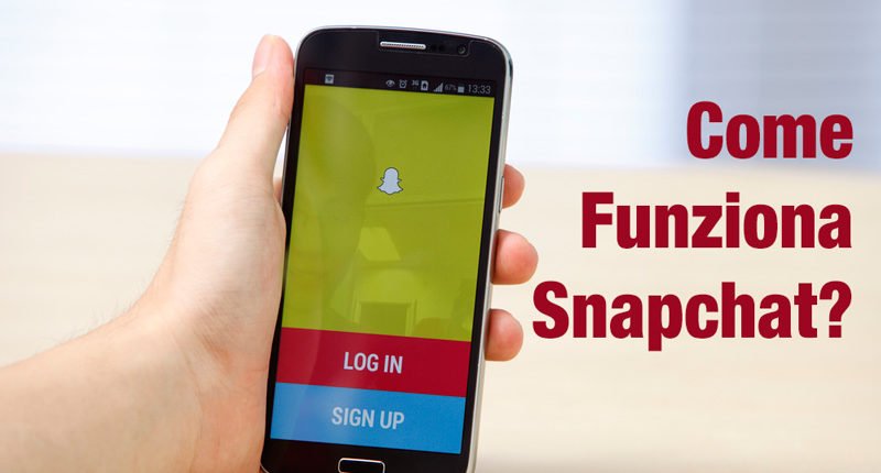 come funziona snapchat