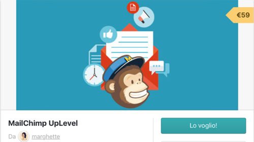 mail chimp up level