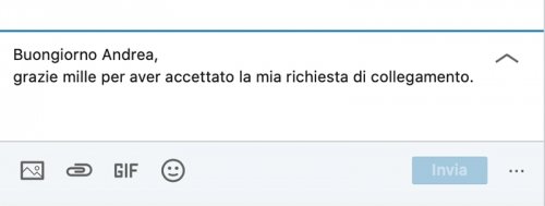 messaggio linkedin efficace